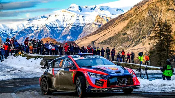 Hyundai Debut 2025 Rally Monte Carlo