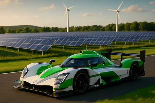 Hybrid engine vehicle