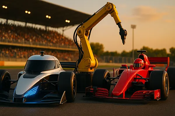 Autonomous vehicle track