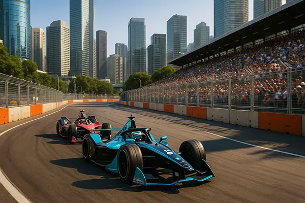 Modern motorsport event