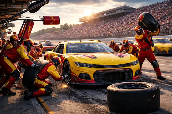 Three-stage race format