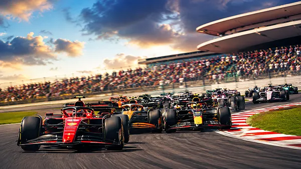 Pit lane tyres